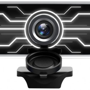 Cámara Web Game Factor WG400 - 1080p - USB - Micrófono - Negro - WG400