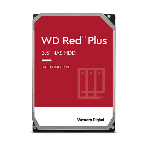 Disco Duro Western Digital WD Red Plus – 3.5″ – 10TB – SATA 3 – Para NAS – WD101EFBX
