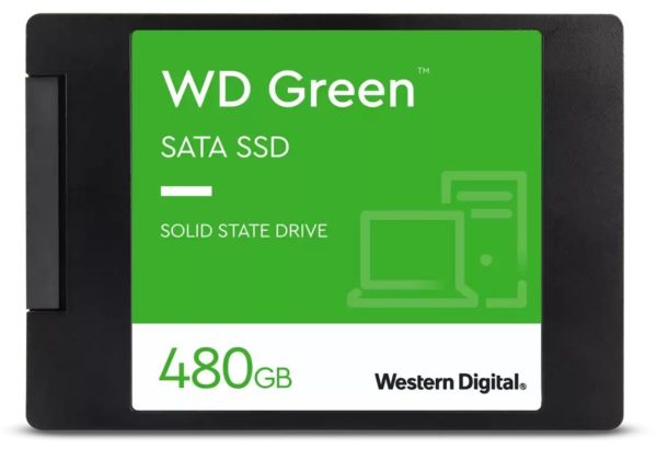 Unidad de Estado Sólido Western Digital WD Green - 2.5" - 480GB - SATA 3 - WDS480G3G0A