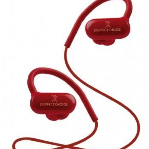 Auriculares Perfect Choice Effort Inalámbrico Bluetooth Micrófono Rojo – PC-116745
