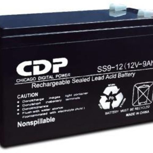 Batería Modelo Cdp Negro, 12 V – B-12/9