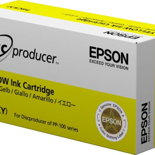 Tinta Epson Discproducer Amarillo 31.5Ml – C13S020451