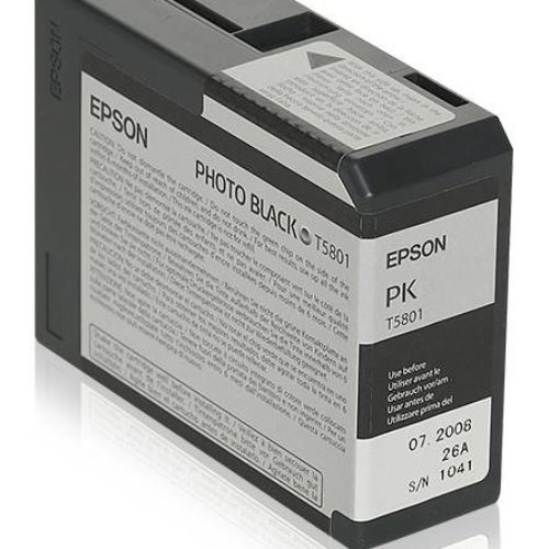 Tinta Epson T580 Ultrachrome K3 Negro Fotográfico 80Ml – T580100