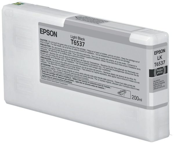 Tinta Epson T653700 Negro Claro 200Ml - T653700