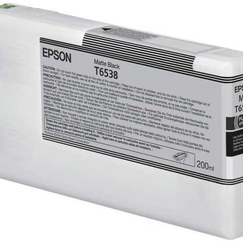 Tinta Epson T653800 Negro Mate 200Ml – T653800