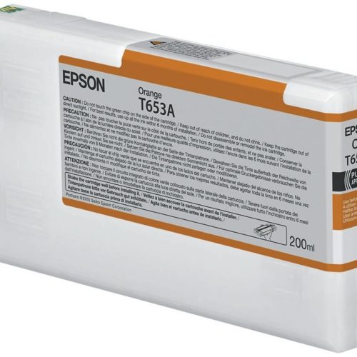 Tinta Epson T653A00 Naranja 200Ml – T653A00