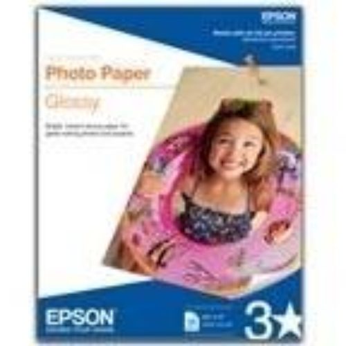 Papel Fotográfico Epson S041271 100 Hojas Tamaño Carta 8.5X11 – S041271