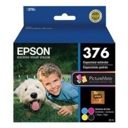 Tinta Epson 376 4 Colores Negro / Cian / Amarillo / Magenta – T376020-AL