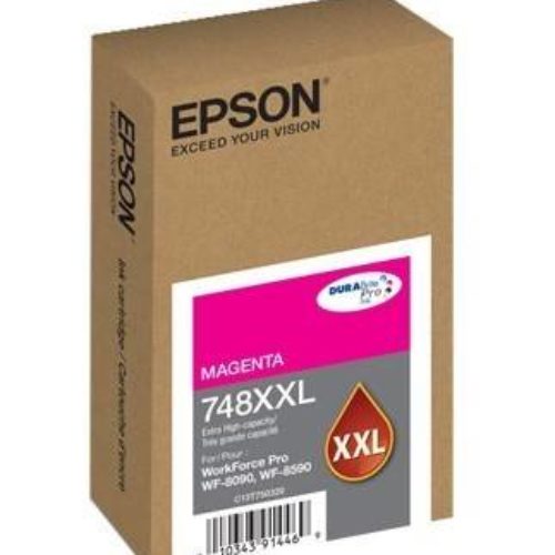 Tinta Epson T748Xxl Capacidad Extra Alta Wf 6090/Wf 6590 Color Magenta – T748XXL320-AL
