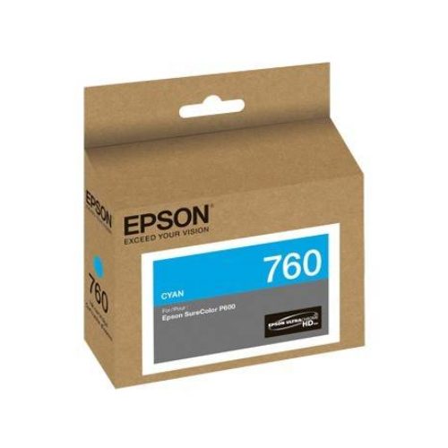 Tinta Epson 760 Cian 26Ml – T760220