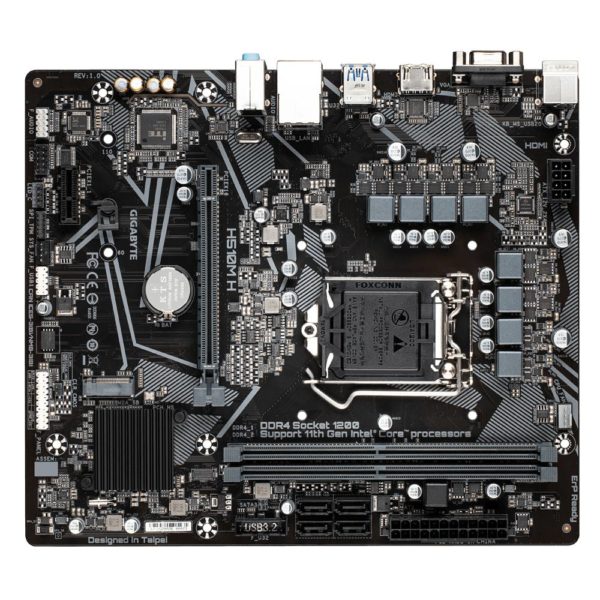 Tarjeta Madre Gigabyte H510M H Socket 1200 2Xddr4 2133/2666/3200Mhz Hdmi Vga Usb 2.0/3.2 Micro Atx - H510M H