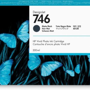 Cartucho De Tinta Hp 746 Negro Mate Original (P2V83A) - P2V83A
