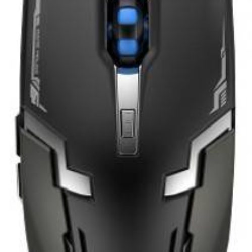 Mouse Gamer Naceb Technology Alámbrico 6 Botones Negro Con Plata – NA-629