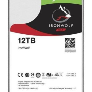 Disco Duro Seagate Ironwolf - 3.5" - 12TB - SATA 3 - Hot-plug - ST12000VN0008