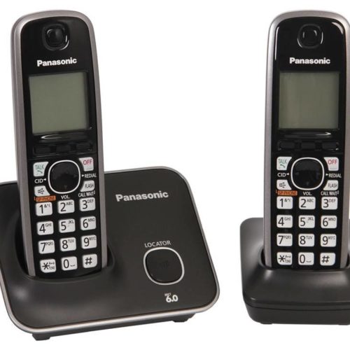 Teléfono Panasonic Inalámbrico Dect 6.0 Base + Handset Lcd 1.8p Caller Id – KX-TG4112MEB
