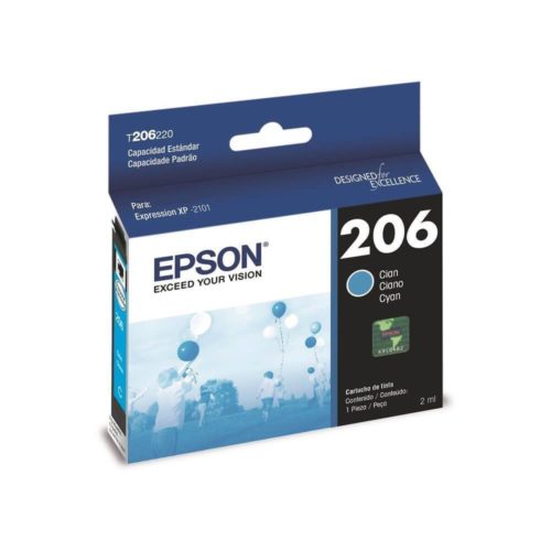 Tinta Epson 206 Magenta – T206320-AL