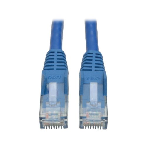 Tripp Lite N201 020 Bl Cable Ethernet (Utp) Patch Moldeado Snagless Cat6 Gigabit (Rj45 M/M), Azul, 6.1 M [20 Pies] – N201-020-BL
