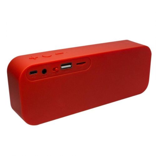 Bocina Vorago Bsp 150 Bluetooth / Msd / Usb / 3.5Mm Tela Rojo – BSP-150 RD
