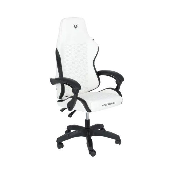 Silla Gamer Balam Rush Power Neat Ergonómica / Ajustable 150° + Soporte hasta 120 kg + Clase 3 + Reposabrazos fijo/ Nylon /Blanco - Imagen 5