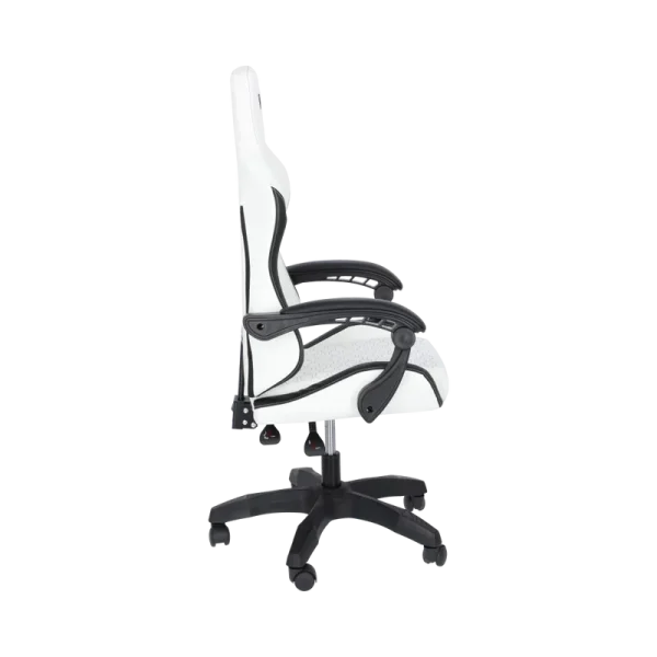 Silla Gamer Balam Rush Power Neat Ergonómica / Ajustable 150° + Soporte hasta 120 kg + Clase 3 + Reposabrazos fijo/ Nylon /Blanco - Imagen 4