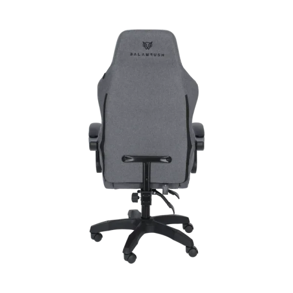 Silla Gamer Balam Rush Power Neat Ergonómica / Ajustable 150° + Soporte hasta 120 kg + Clase 3 + Reposabrazos fijo/ Nylon /Gris - Imagen 6