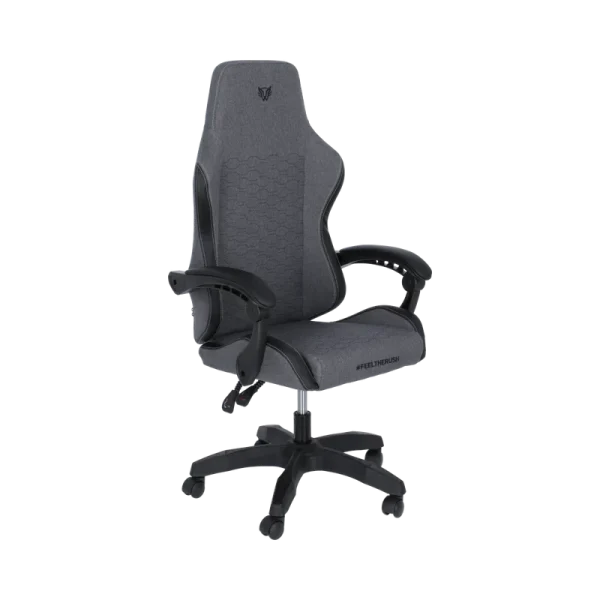 Silla Gamer Balam Rush Power Neat Ergonómica / Ajustable 150° + Soporte hasta 120 kg + Clase 3 + Reposabrazos fijo/ Nylon /Gris - Imagen 4