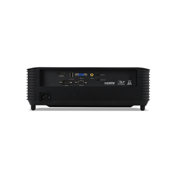 Proyector Portátil Acer Essential X1228H DLP, XGA 1024 x 768, 4500 Lúmenes, 3D, Negro - Imagen 2