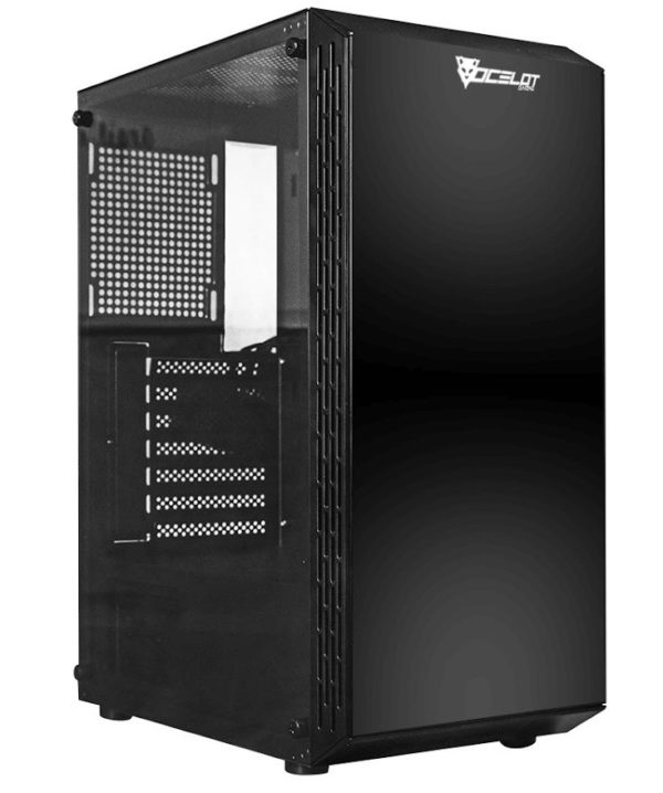 Gabinete Gamer Ocelot OG-C E1 - ATX, Micro ATX, Mini-ITX - Panel Lateral - CS-786
