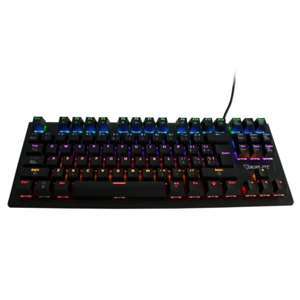 Teclado Gamer Ocelot OGMK02 - Alámbrico - RGB - Español - KB-760