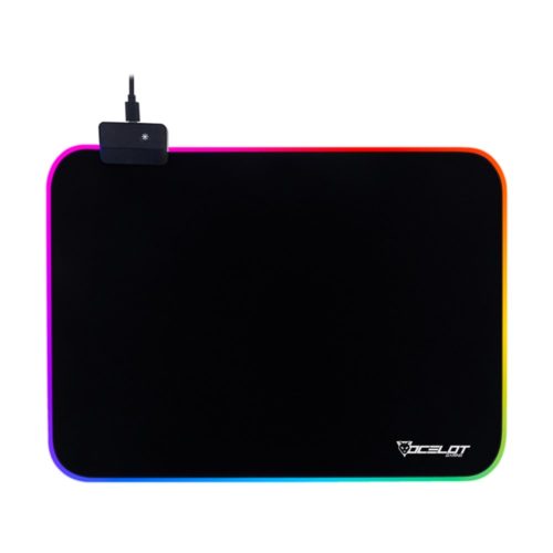 Mouse Pad Gamer Ocelot OMP01 – Tela – RGB – AC-9576
