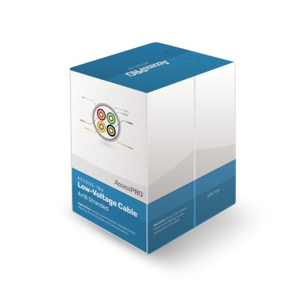 Bobina AccessPro - 152M - 18 AWG - Blanco - ACCESS-184/500