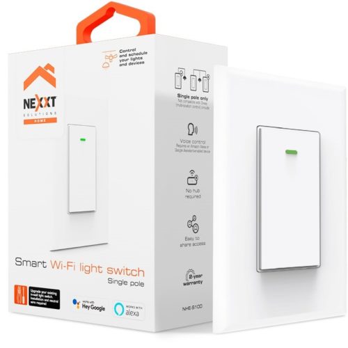 Interruptor Nexxt NHE-S100 – Wi-Fi – Blanco – NHE-S100