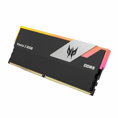 Memoria RAM Acer Predator Vesta II RGB – DDR5 – 32GB (2x16GB) – 6800MHZ – UDIMM – Para PC – BL.9BWWR.370