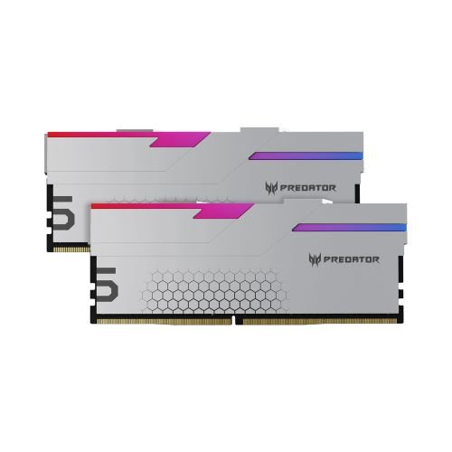 Memoria RAM Acer Predator Hermes RGB – DDR5 – 32GB (2x16GB) – 6800MHZ – UDIMM – Para PC – BL.9BWWR.401
