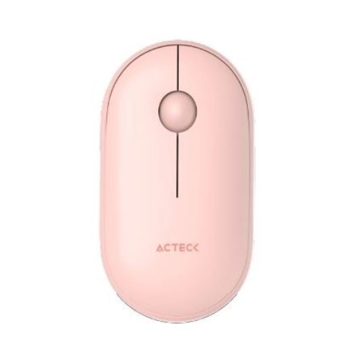 Mouse Acteck OPTIMIZE EDGE MI460 – Inalámbrico – USB – Rosa – AC-934107