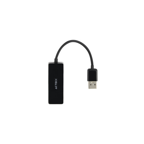 Adaptador Acteck Shift Plus AE420 – USB a RJ-45 – Negro – AC-934732