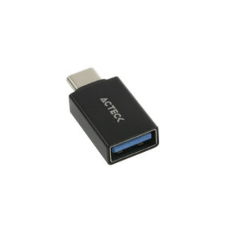 Adaptador Acteck Shift Plus AU210 – USB-A a USB-C – Negro – AC-934817