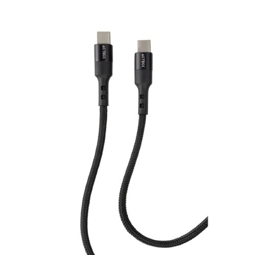 Cable USB-C Acteck Linx Plus CC420 – 1 Metro – Negro – AC-934855