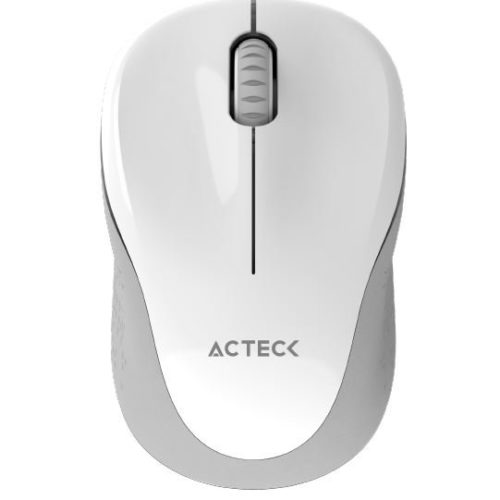 Mouse Acteck OPTIMIZE TRIP MI480 – Inalámbrico – USB – Blanco – AC-934886