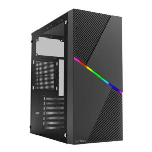 Gabinete Gamer Acteck Draco GM450 - Media Torre - ATX/Micro ATX/Mini ITX - Fuente 500W - Panel Lateral - AC-935715