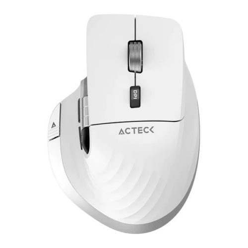 Mouse Acteck Virtuos Pro MI780 – Inalámbrico – 8 Botones – Blanco – AC-936194