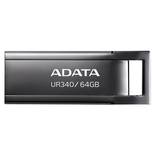 Memoria USB ADATA Royal UR340 – 64GB – USB 3.2 – Negro – AROY-UR340-64GBK
