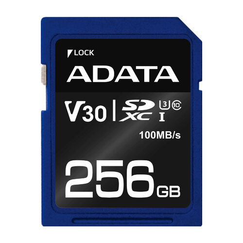 Memoria SDXC ADATA Premier Pro SDXC – 256GB – CL10 – ASDX256GUI3V30S-R