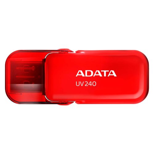 Memoria USB ADATA UV240 – 64GB – USB 2.0 – Rojo – AUV240-64G-RRD