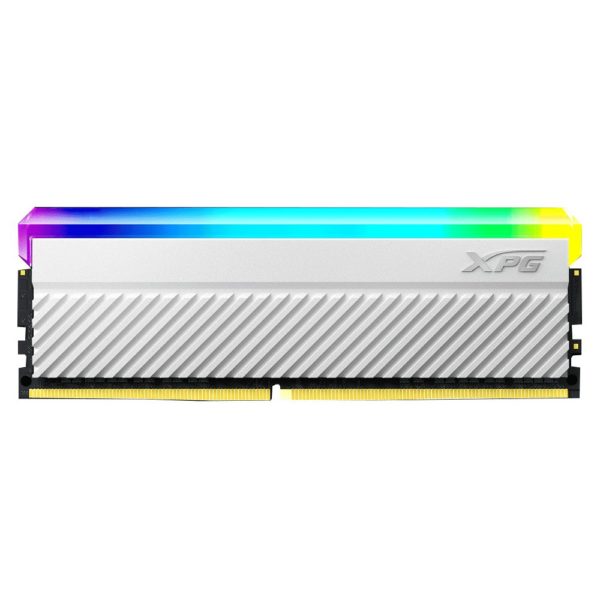 Memoria RAM ADATA XPG Spectrix D45G - DDR4 - 8GB - 3600MHz - UDIMM - Blanco - Para PC - AX4U36008G18I-CWHD45G
