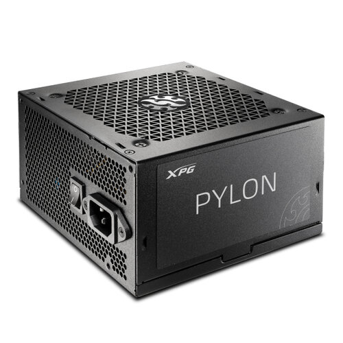 Fuente de Poder ADATA XPG Pylon – 550W – ATX – 24 Pines – 5 SATA  – PYLON550B-BKCUS