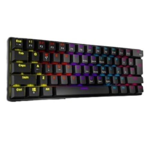 Teclado Gamer ADATA XPG SUMMONER MINI – Alámbrico – RGB – Switch Azul – SUMMONERMINI61BL-BKCES