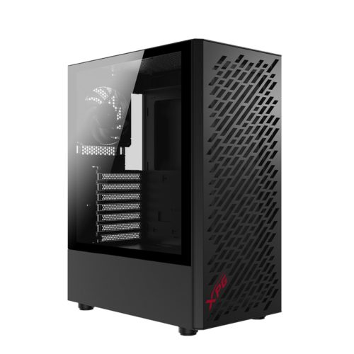 Gabinete Gamer ADATA XPG VALOR AIR – Media Torre – ATX/Micro ATX/Mini-ITX – 4x Ventiladores – Panel Lateral – Negro – VALORAIRMT-BKCWW