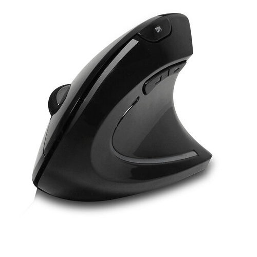 Mouse Adesso iMouse E10 – Inalámbrico – RF 2,4 GHz – 6 Botones – Diestro – Vertical – IMOUSE E10