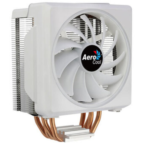 Disipador AeroCool Cylon 4F – 4-Pines – 800-1800 RPM – RGB – Blanco – CYLON 4F WHITE